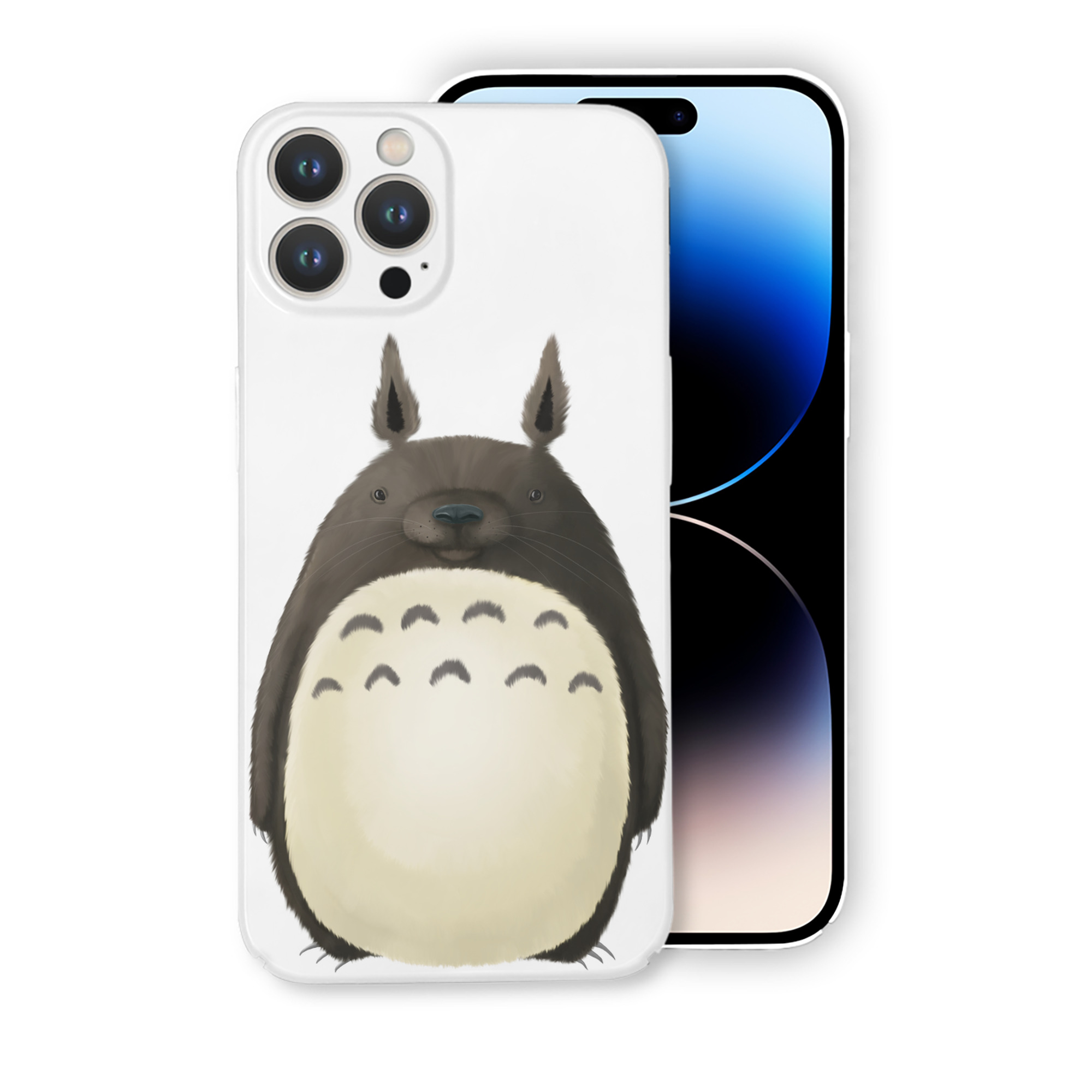 （画像用） となりのトトロ 草壁メイ 草壁サツキ My Neighbor Totoro Satsuki Kusakabe Mei Kusakabe 【iPhone 14シリーズ対応】ハードケース